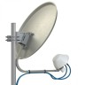 3G/4G облучатель UMO-3 MIMO 2x2 для LTE 1800/3G/LTE2600, 50Om, N-тип female