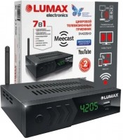 Lumax DV4205HD DVB-T2 приставка Wi-Fi, обучаемый пульт
