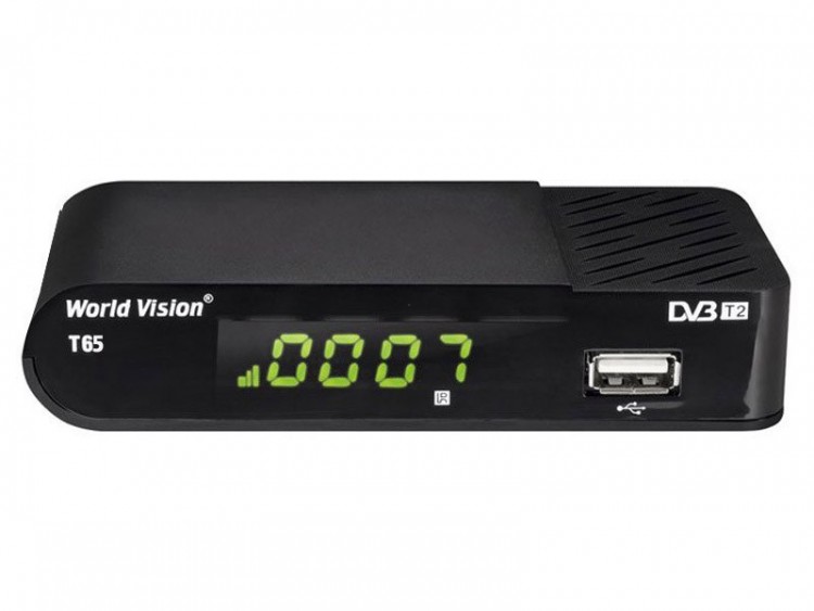 World Vision T65 Цифровая DVB-T2 приставка