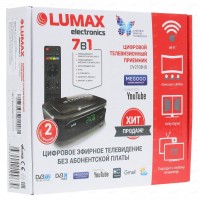 Lumax DV2108HD Цифровая DVB-T2 приставка