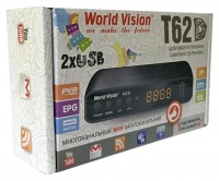 World Vision T62D Цифровая DVB-T2 приставка